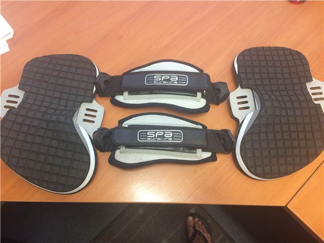 Spa Autolock Footstraps And Pads