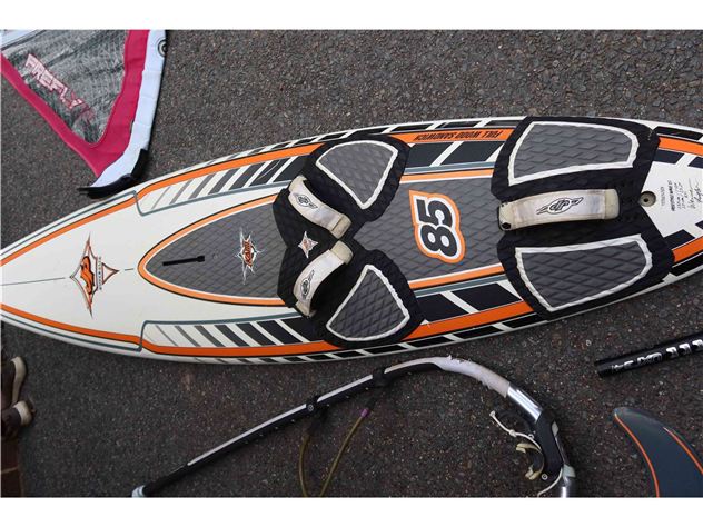 JP Australia Freestyle Wave 85 Full Wood Sandwich - 239 cm, 85 litres