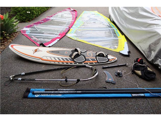 JP Australia Freestyle Wave 85 Full Wood Sandwich - 239 cm, 85 litres