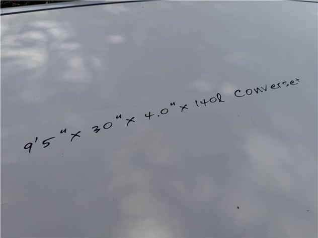 2010 Starboard Converse - 9' 5", 30 inches