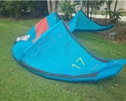 Duotone Juice 17 metre kiteboarding kite