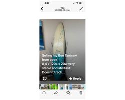  Ben Tardrew 0' 4" foiling sup foilboard