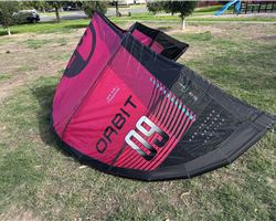 North Orbit 9 metre kiteboarding kite