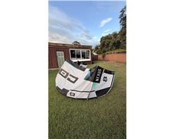 Core Nexus 3 White 8M 8 metre kitesurfing kite