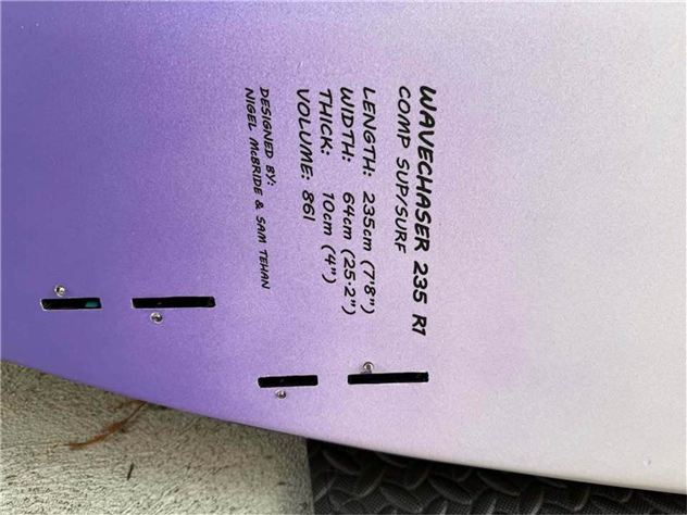 2025  Wavechaser 235 R1 - 7' 8", 25.2 inches