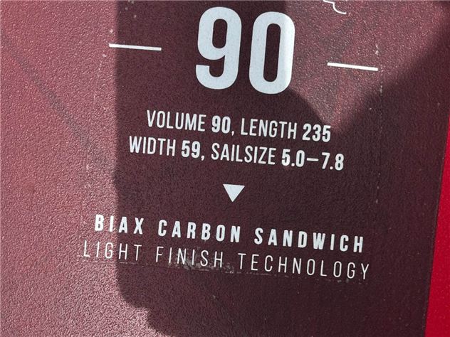 2016 Fanatic Falcon Te - 235 cm, 90 litres