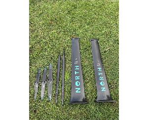 2025 North Carbon Hm Masts And Dw Foils - 85 cm
