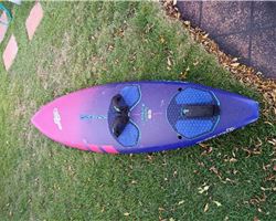 JP Australia Pro Edition Ultimate Wave Thruster & Qua 83 litre windsurfing board