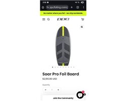 PPC Soar Pro 93 Litres 5' 4" foiling wind wing foilboard