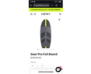 2025 PPC Soar Pro - 5' 4", 93 Litres