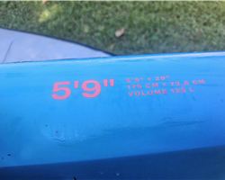 Duotone  125 Litres 5' 9" foiling wind wing foilboard