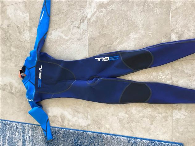 2021 Gul Vortex 3/2 Steamer Medium/Tall Welded Seams 3M Gul Vortex 3/2 Steamer Wetsuit M/T