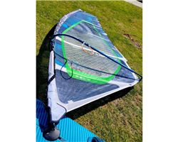 Neil Pryde Combat Sail Complete Rig. 5.6 metre windsurfing sail
