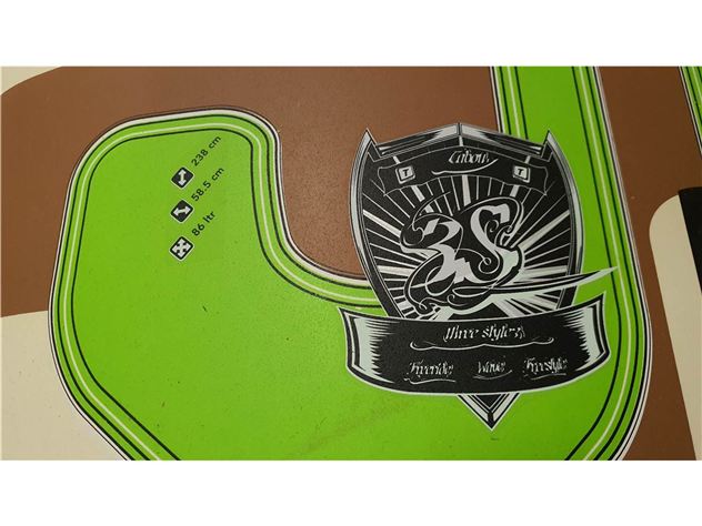 Tabou 3S - 238 cm, 86 litres