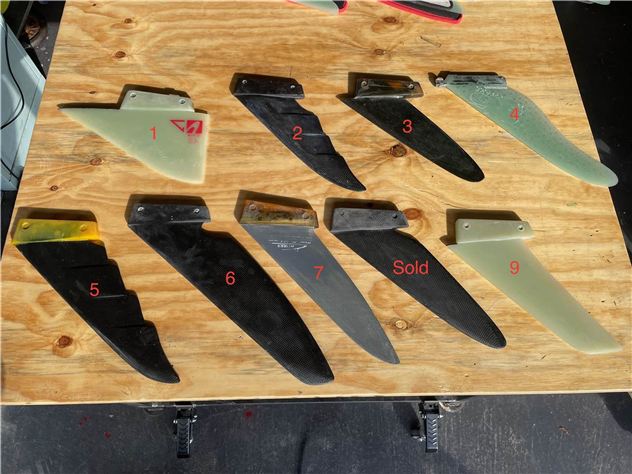 Fins, Extensions And Rig Winches