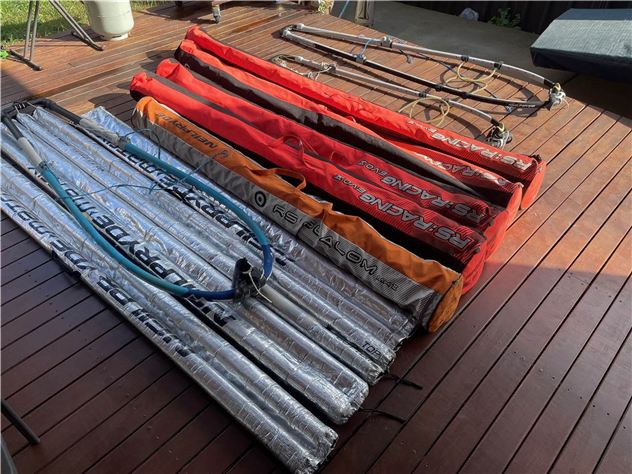 Fins, Extensions And Rig Winches