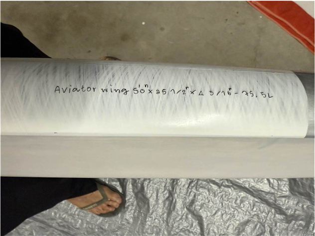 2023 Sunova Casey Aviator - 5' 0", 75.5 Litres