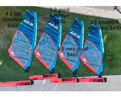 Severne Redback windsurfing sail