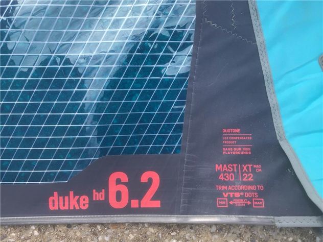 2024 Duotone Superhero /Duke - 6.2 metre