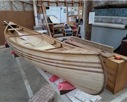 Hand Made Wabnaki 4.8 metre boating canoes, kayak