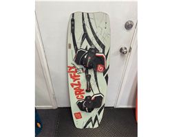 CrazyFly Raptor 132 cm kiteboarding twintip