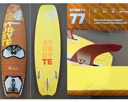 Fanatic Stubby & Quad, North Sails Ice 77 litre 212 cm windsurfing board
