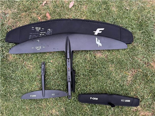 2024 F-One Sk8 950 And Xxxs Carving 160 Tail - 950 cm