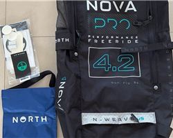 North Nova Pro 4.2 metre foiling wind wing