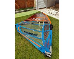 S2 Maui Venom 5.7 metre windsurfing sail