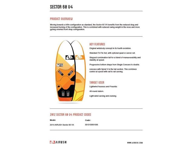 2013 Airush Sector V4 - 60