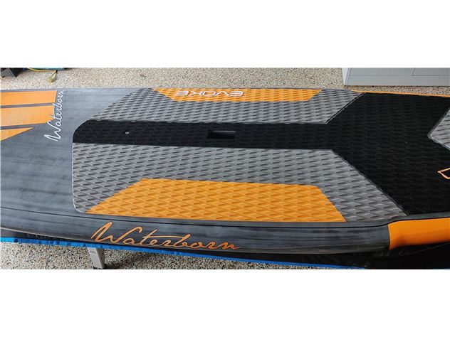 2022 Waterborn Evoke Carbon Sup - Orange - 9' 2", 32 inches
