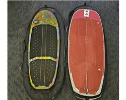  Ak Compact 36L & Konrad Wip 28.1L foiling prone/surf foilboard