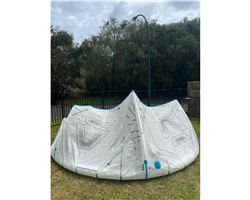 Duotone Evo Concept Blue 7 metre kitesurfing kite