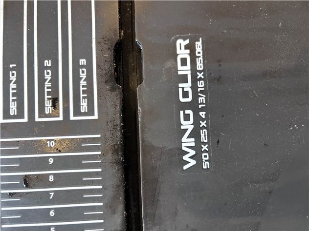 2022 Konrad Wing Glidr - 5' 0", 85 Litres