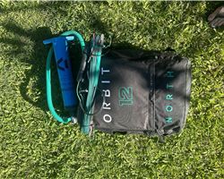 North Orbit 12 metre kitesurfing kite
