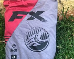 Cabrinha Fx 8 metre kiteboarding kite