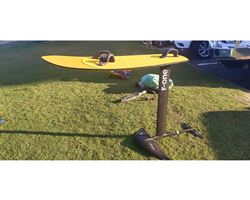 F-One Pocket Carbon 130 cm foiling kite foilboard