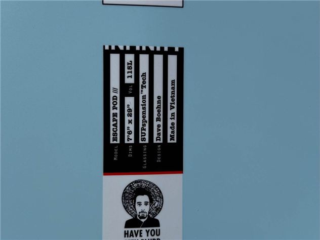 2025 Infinity Escape Pod - 7' 6", 29 inches