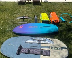 Duotone Sky Free 175 cm foiling foils complete