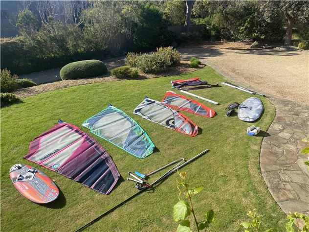 Neil Pryde Speedster 7.2, Fusion 6.1, Fusion 4.9, T