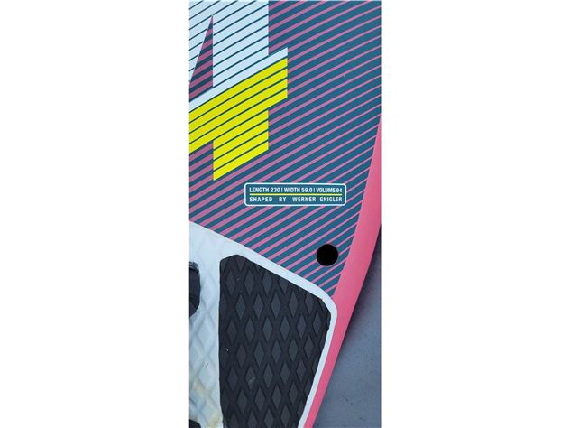 2018 JP Australia Radical Thruster Quad - 230 cm, 94 litres