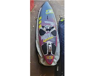 2018 JP Australia Young Gun Rtq 59L, Naish Wave 70L - 207 cm