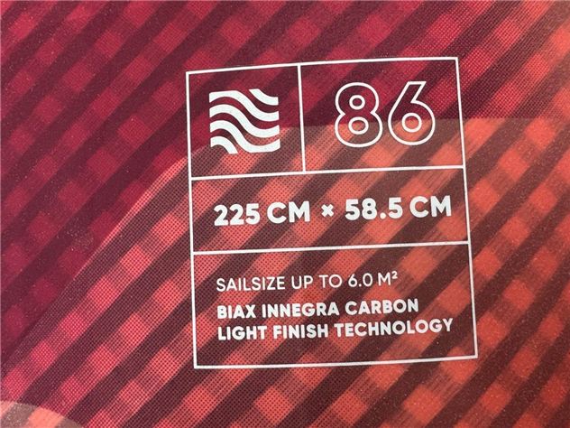 2022 Fanatic Grip - 225 cm, 86 litres