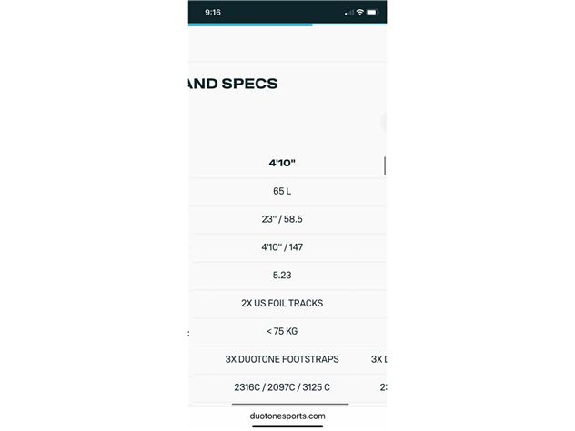 2026 Duotone Sky Stule Sls - 65 Litres
