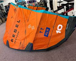 Duotone Rebel 10 metre kiteboarding kite