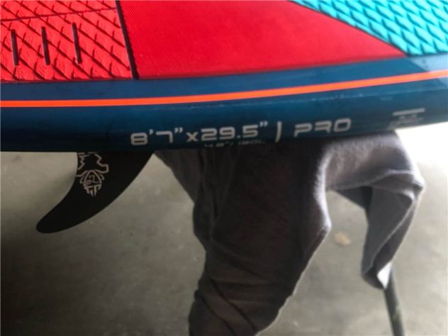 2024 Starboard Pro Blue Carbon - 8' 7", 29.5 inches