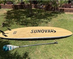 Sunova One Eco Tec 33 inches 10' 2" stand up paddle wave & cruising board