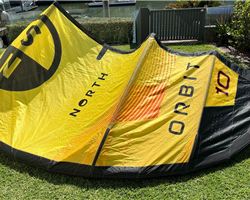 North Orbit 10 metre kitesurfing kite