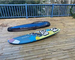 Quatro Quad Wave 95 litre windsurfing board