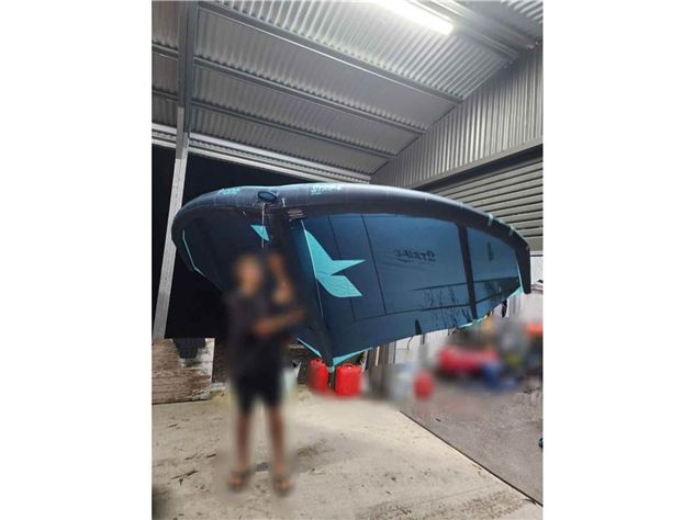 F-One Complete Rocket Wing/Phantom Carbon/Stri - 5' 10"